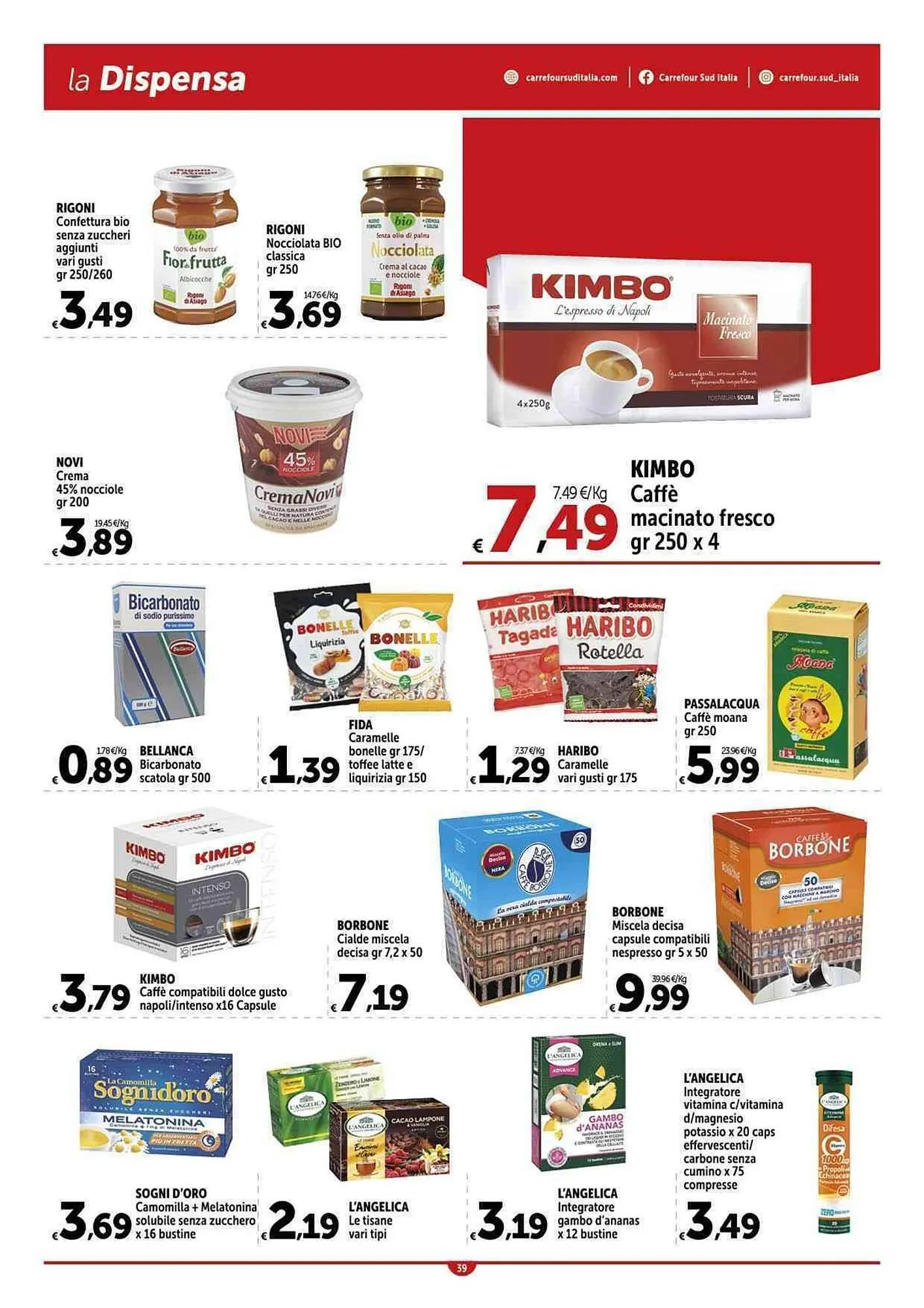 Volantino Carrefour Market da 11 aprile a 20 aprile di 2024 - Pagina del volantino 39