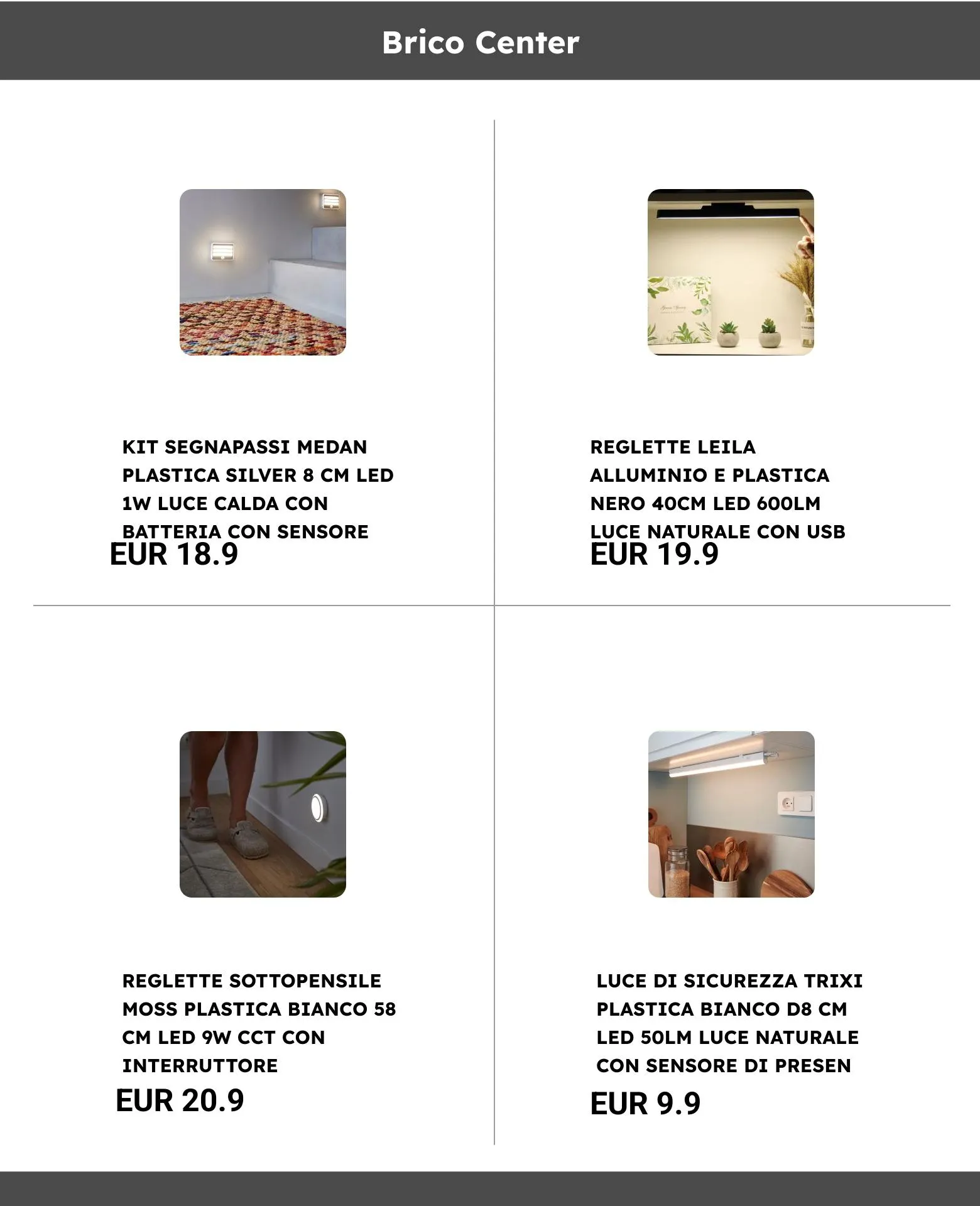 Brico Center da 26 agosto a 31 agosto di 2023 - Pagina del volantino 1