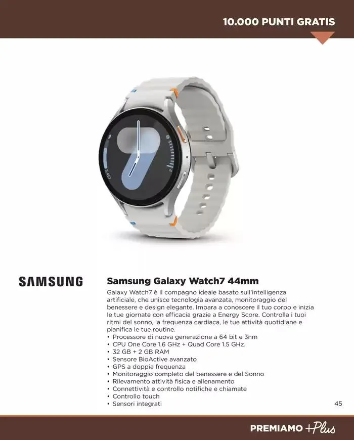 Catalogo Premi 2025 da 18 marzo a 15 marzo di 2026 - Pagina del volantino 45