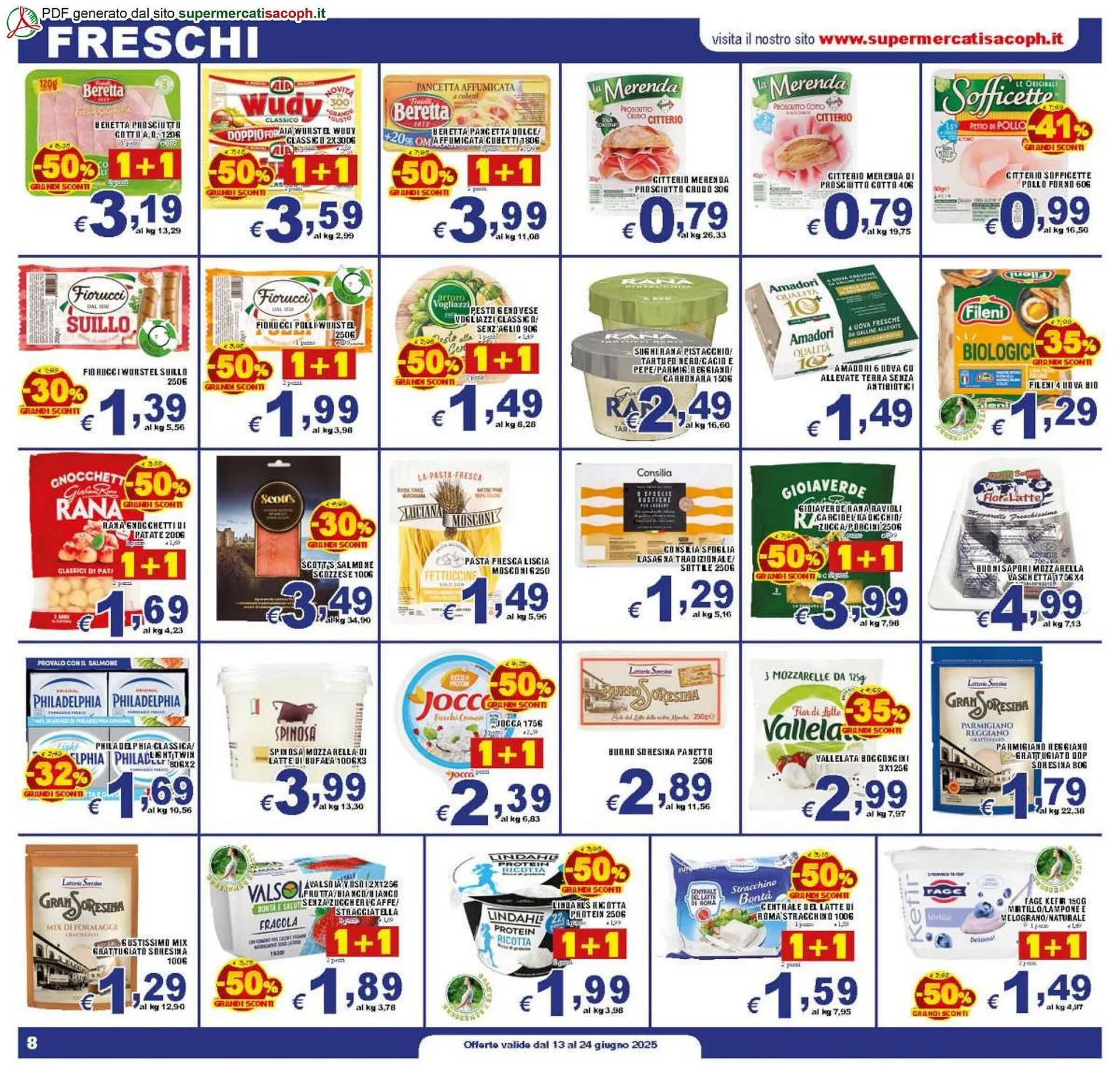 Volantino Sacoph da 13 giugno a 24 giugno di 2025 - Pagina del volantino 8