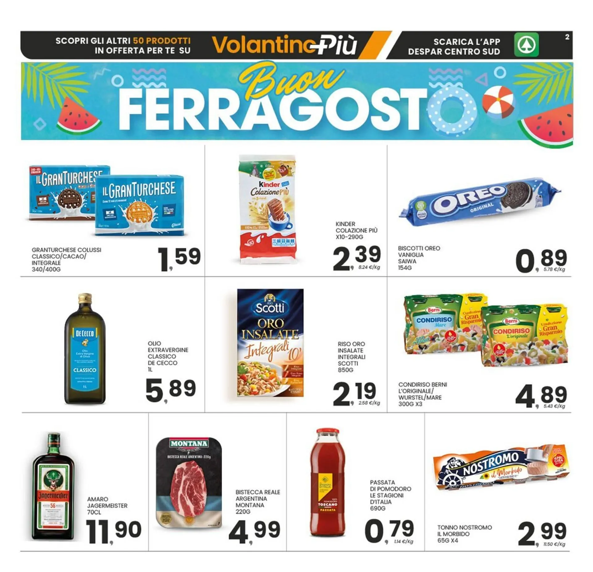 Volantino Despar da 4 agosto a 14 agosto di 2025 - Pagina del volantino 2