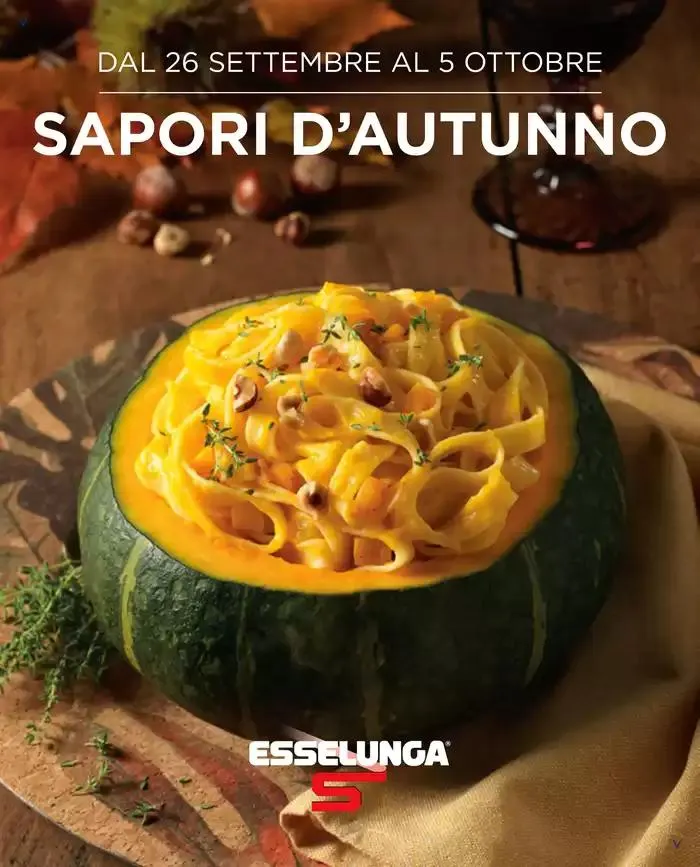Sapori d'Autunno da 26 settembre a 5 ottobre di 2024 - Pagina del volantino 1