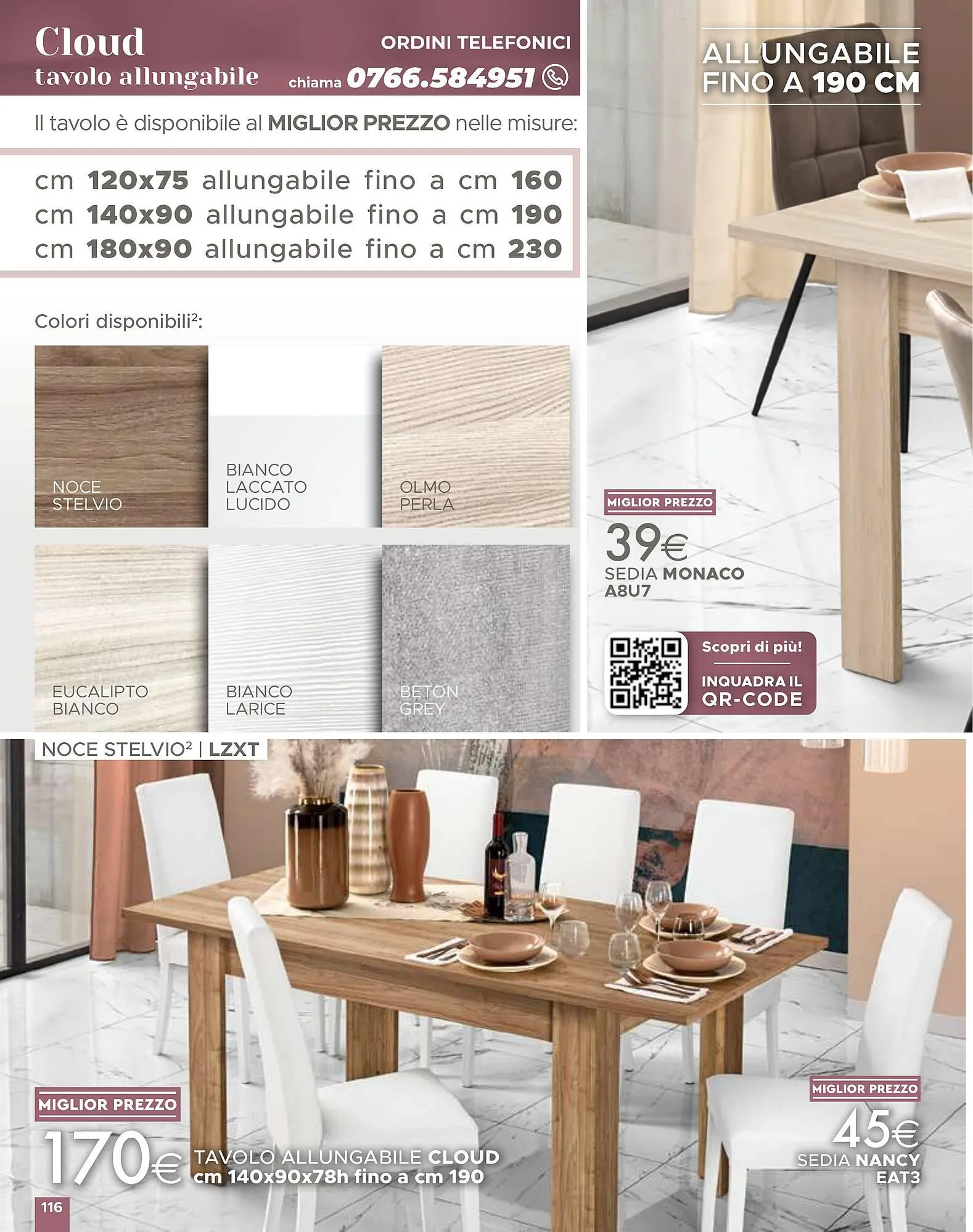 Volantino Mondo Convenienza da 1 aprile a 1 settembre di 2024 - Pagina del volantino 116