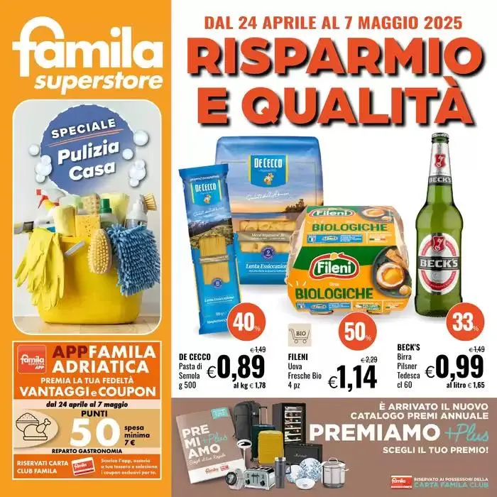 Risparmio di qualita da 24 aprile a 7 maggio di 2025 - Pagina del volantino 1