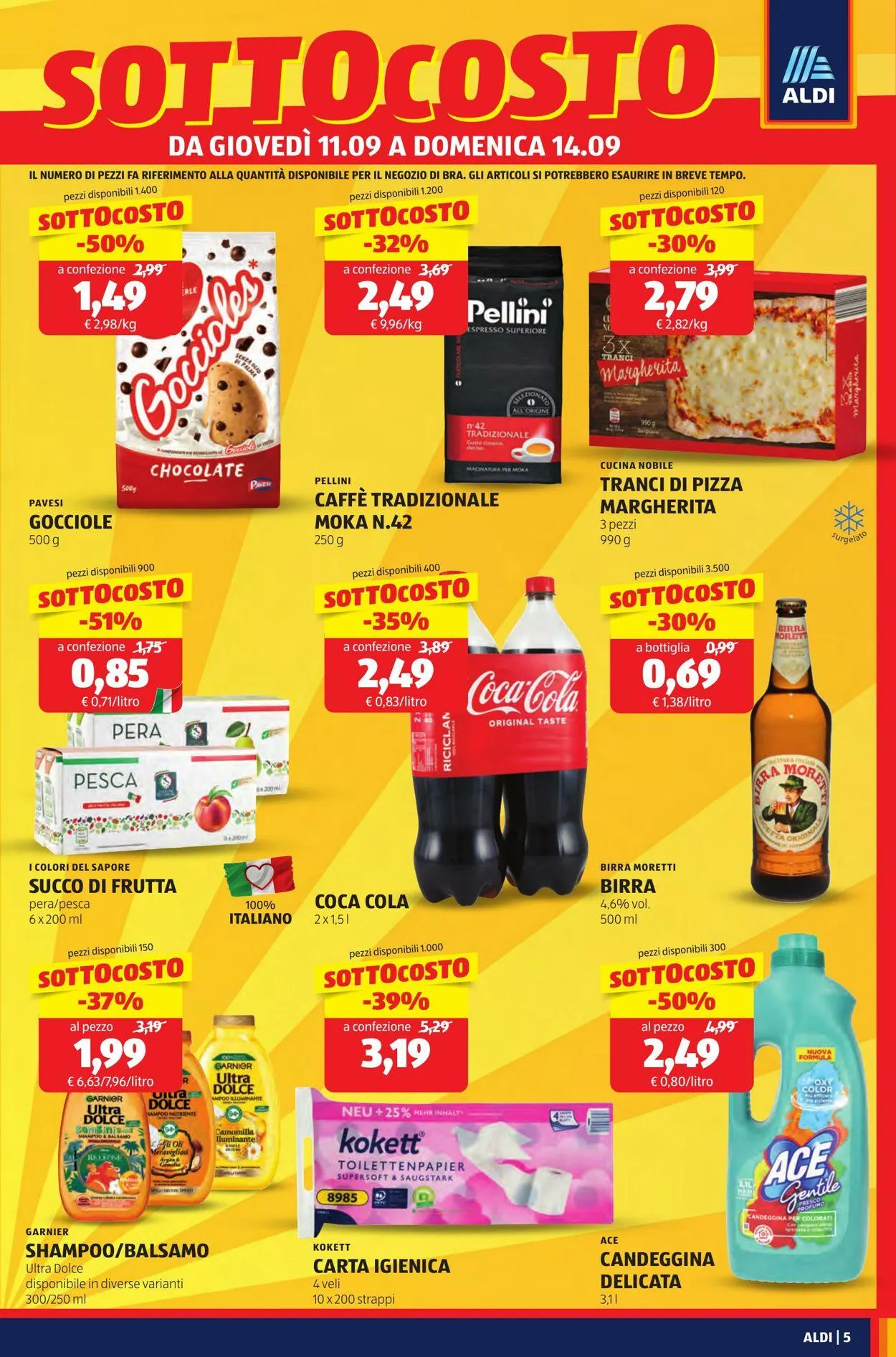 Aldi Volantino attuale da 21 settembre a 5 ottobre di 2025 - Pagina del volantino 5