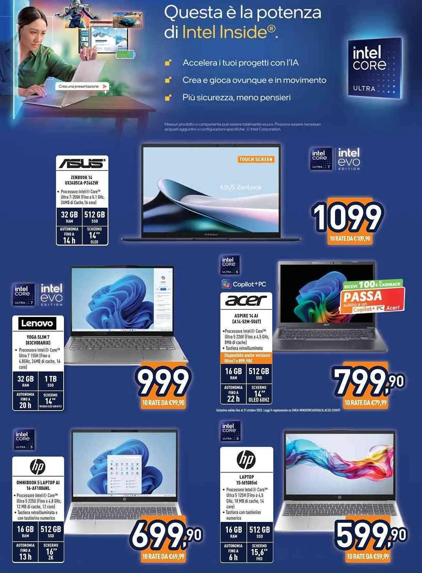 Volantino Unieuro da 17 settembre a 3 ottobre di 2025 - Pagina del volantino 26