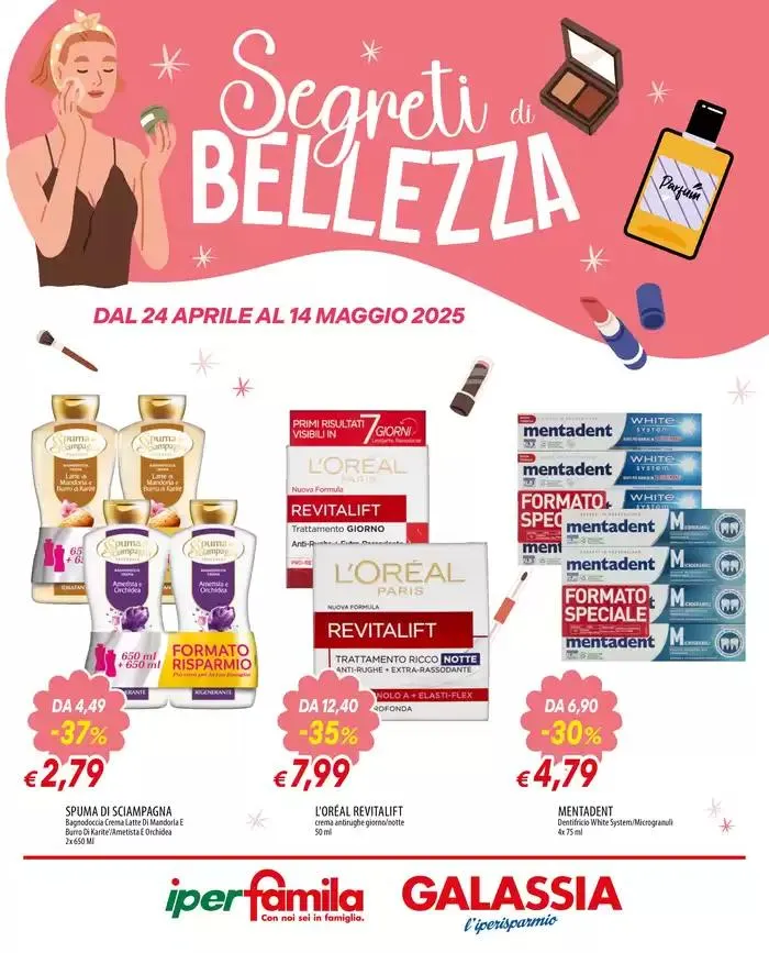 SEGRETI DI BELLEZZA da 24 aprile a 14 maggio di 2025 - Pagina del volantino 1