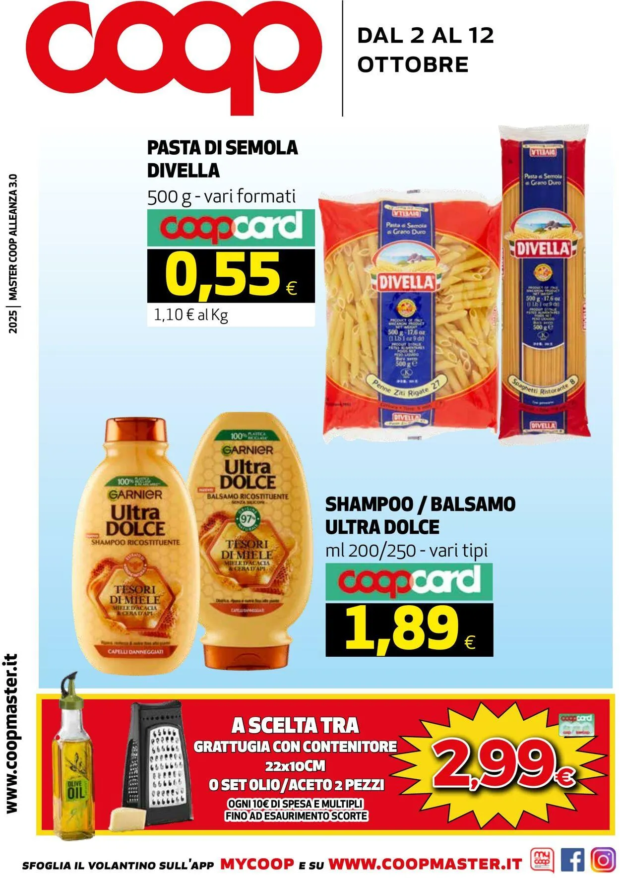 Coop Volantino attuale da 2 ottobre a 12 ottobre di 2025 - Pagina del volantino 1