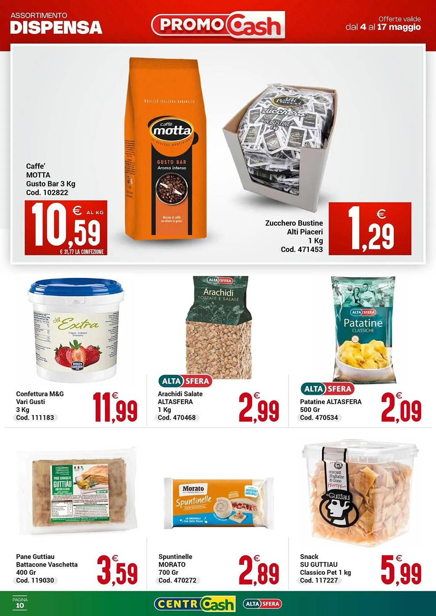 Volantino Centro Cash da 4 maggio a 17 maggio di 2026 - Pagina del volantino 10