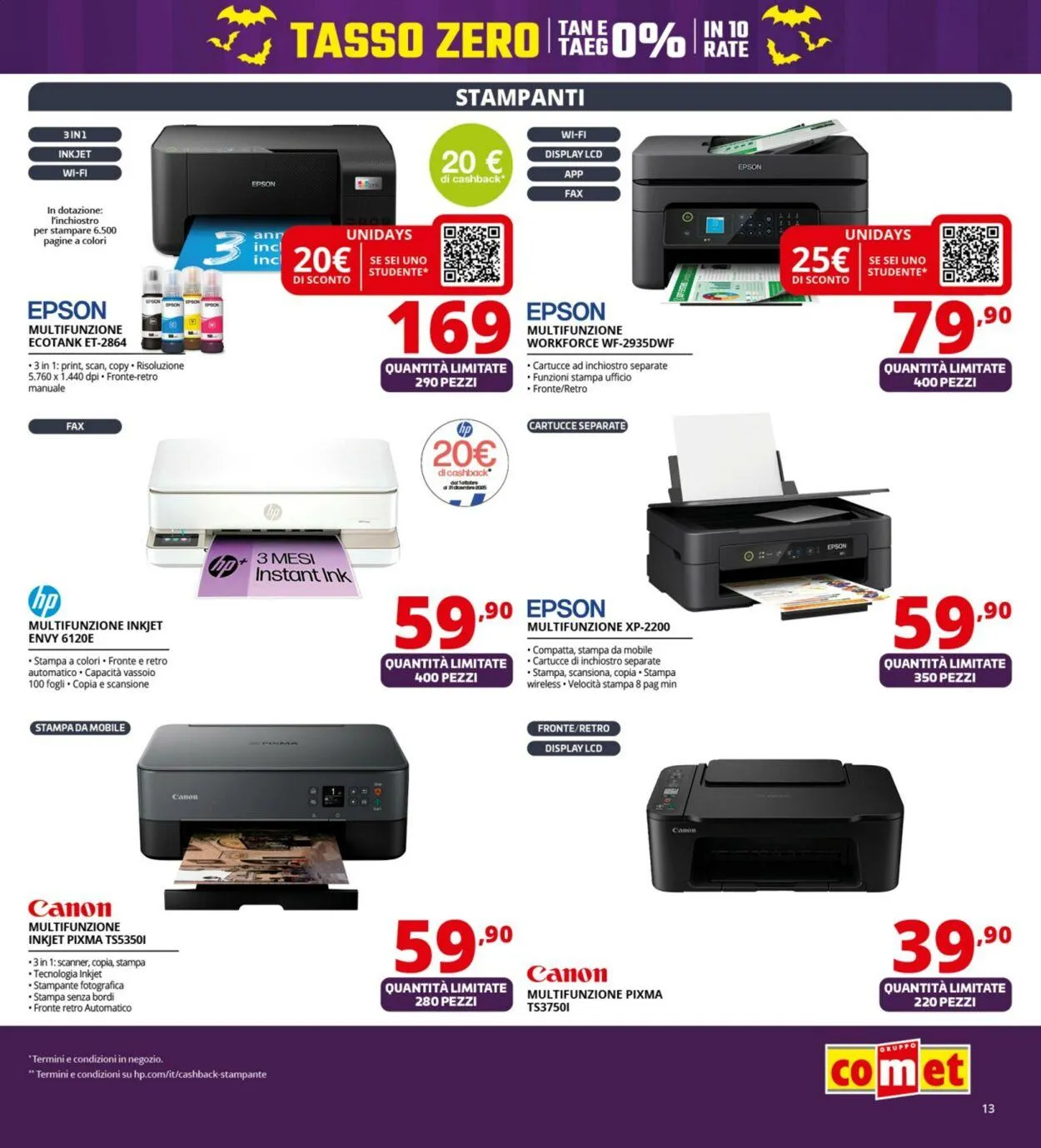 Comet Volantino attuale da 24 ottobre a 30 ottobre di 2025 - Pagina del volantino 13