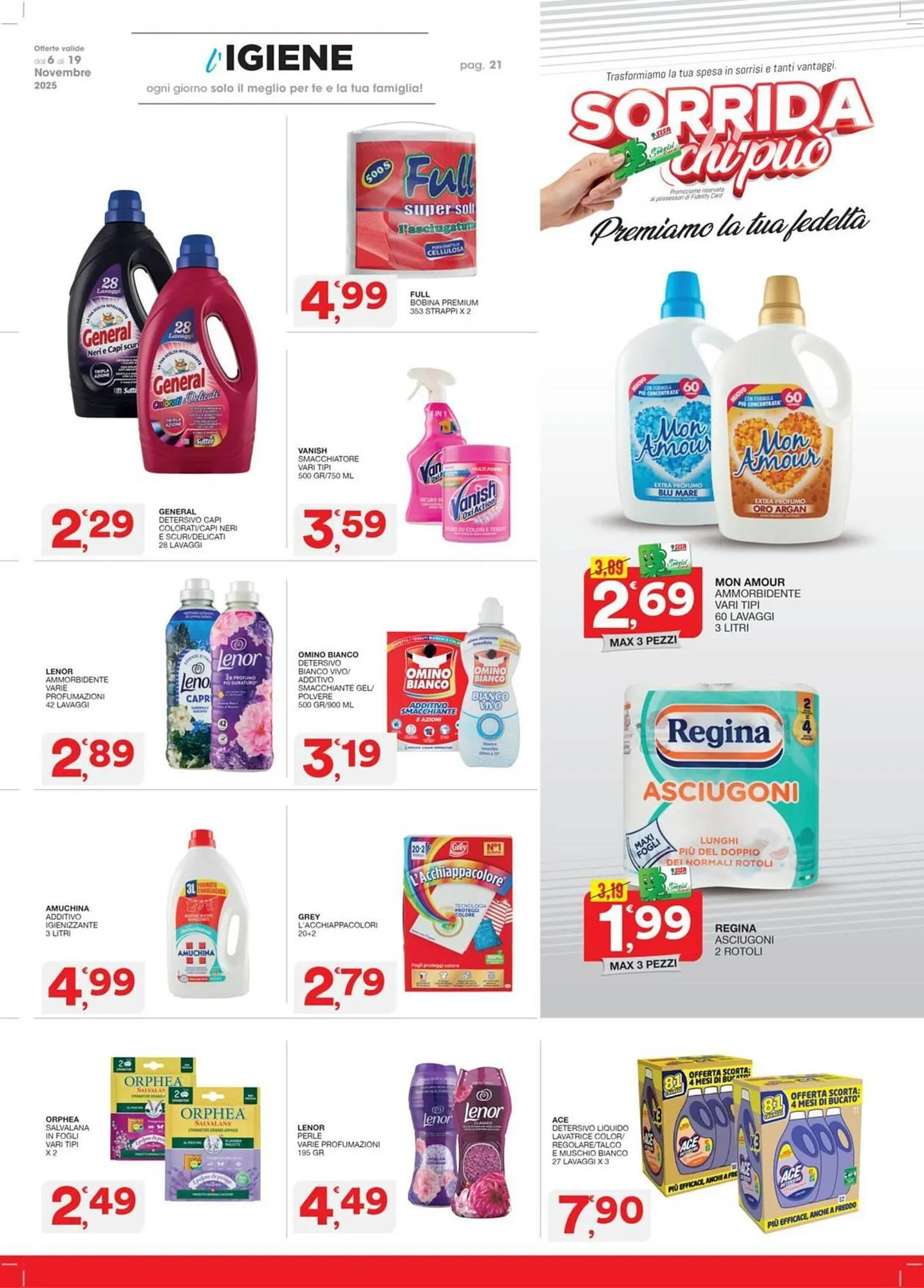 Volantino Sisa da 6 novembre a 19 novembre di 2025 - Pagina del volantino 21