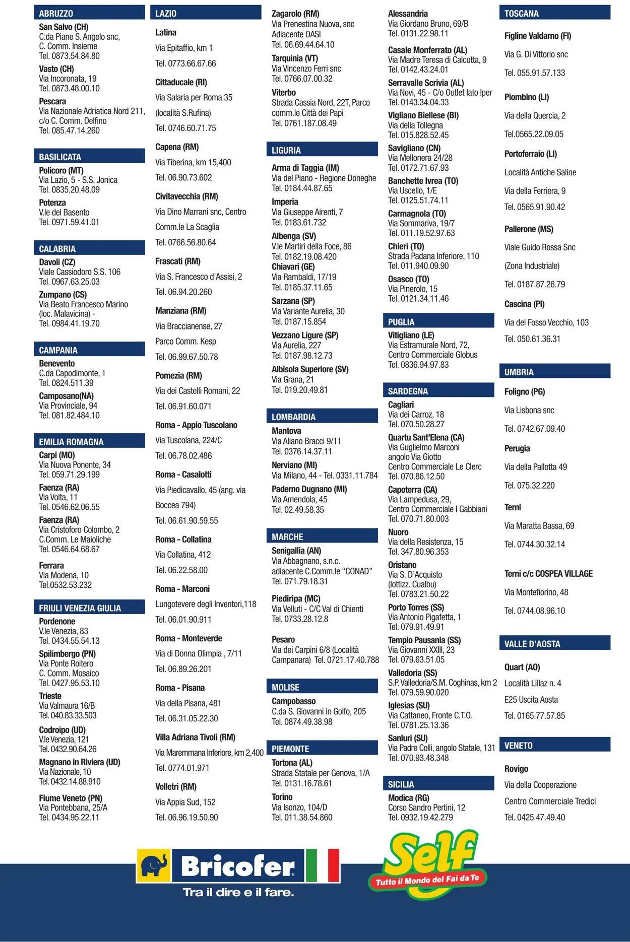 Bricofer - Perugia Volantino attuale da 28 ottobre a 11 novembre di 2025 - Pagina del volantino 44