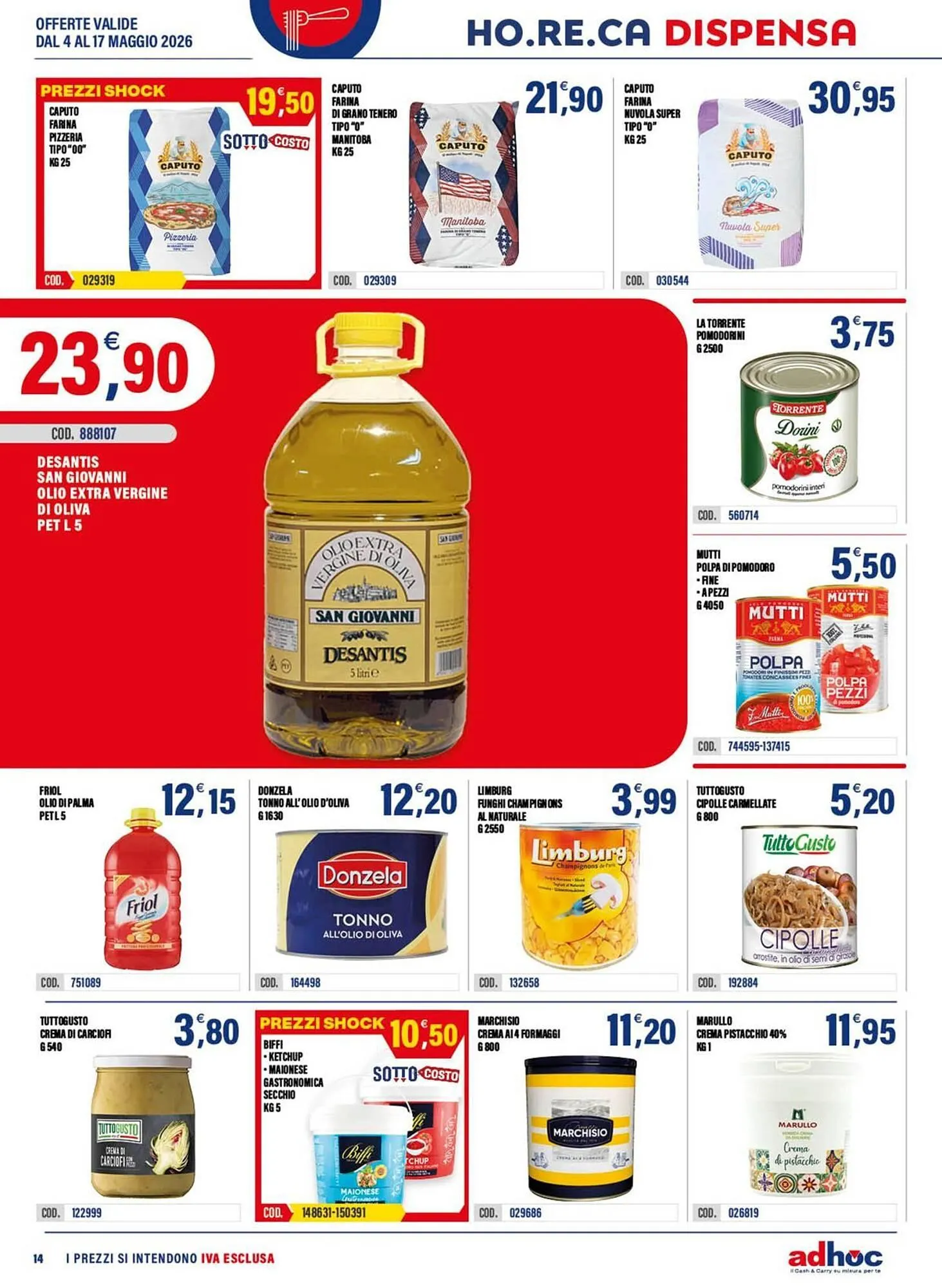 Volantino Adhoc da 4 maggio a 17 maggio di 2026 - Pagina del volantino 14