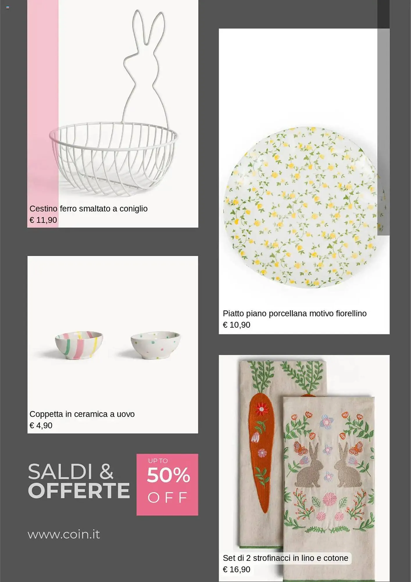 Volantino Coin da 4 aprile a 4 maggio di 2025 - Pagina del volantino 4