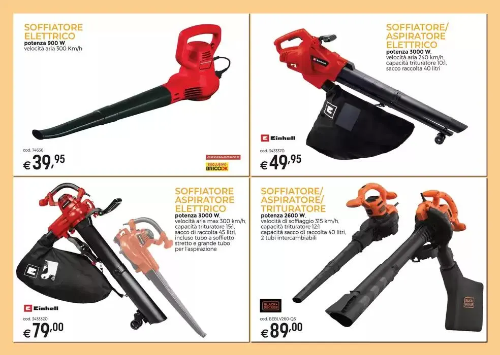 Macchine da giardino da 19 marzo a 22 settembre di 2025 - Pagina del volantino 15