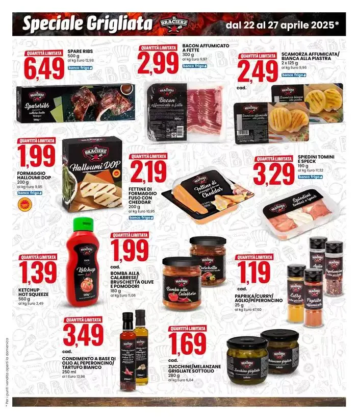 Speciale grigliata e speciale Radames da 22 aprile a 27 aprile di 2025 - Pagina del volantino 3