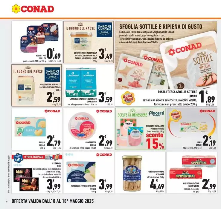 Prendi 2 , paghi 1 da 8 maggio a 18 maggio di 2025 - Pagina del volantino 6