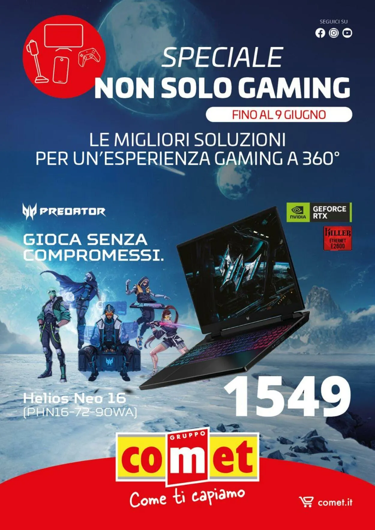 Comet Volantino attuale da 28 maggio a 9 giugno di 2025 - Pagina del volantino 1