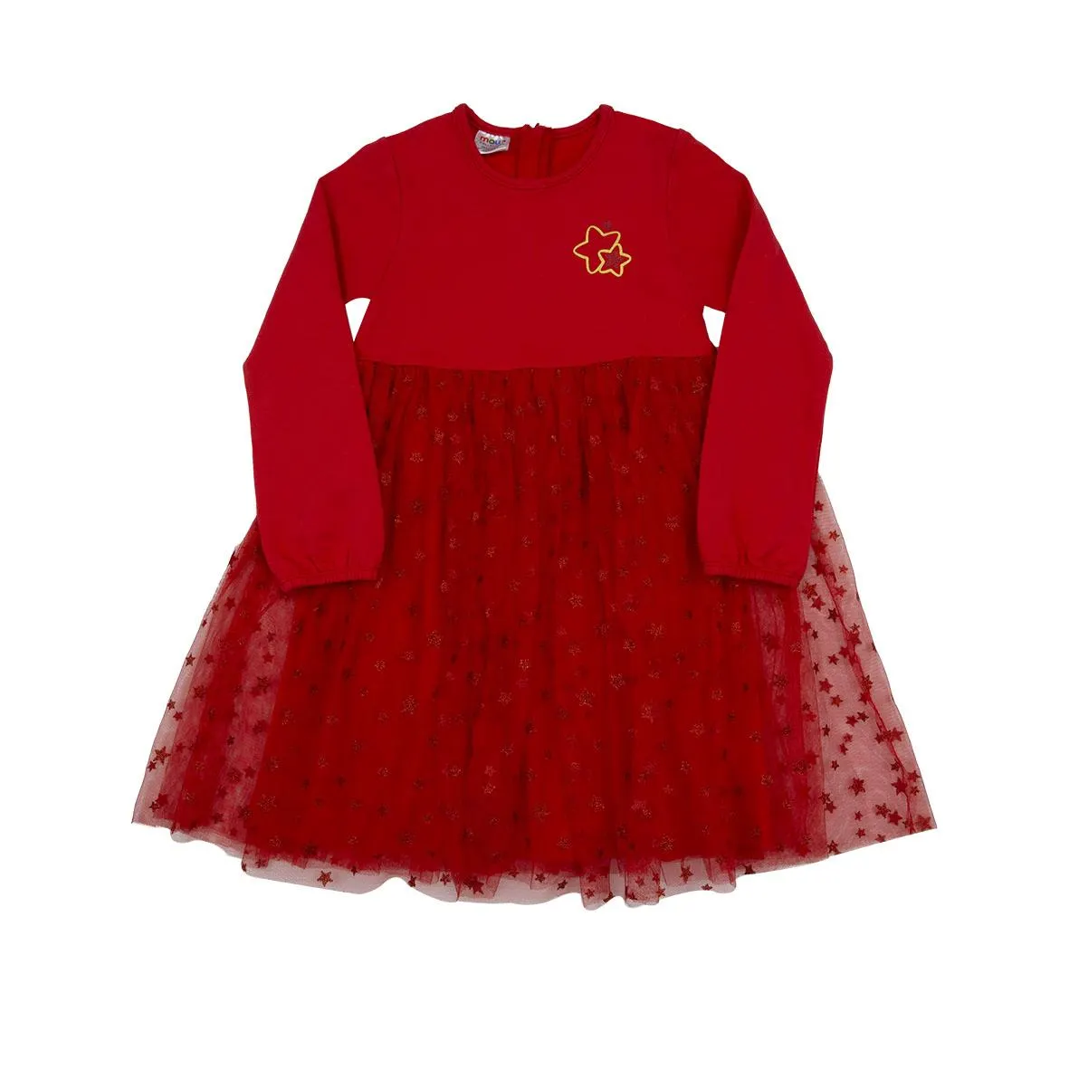 Mawi abito ml felpa e tulle