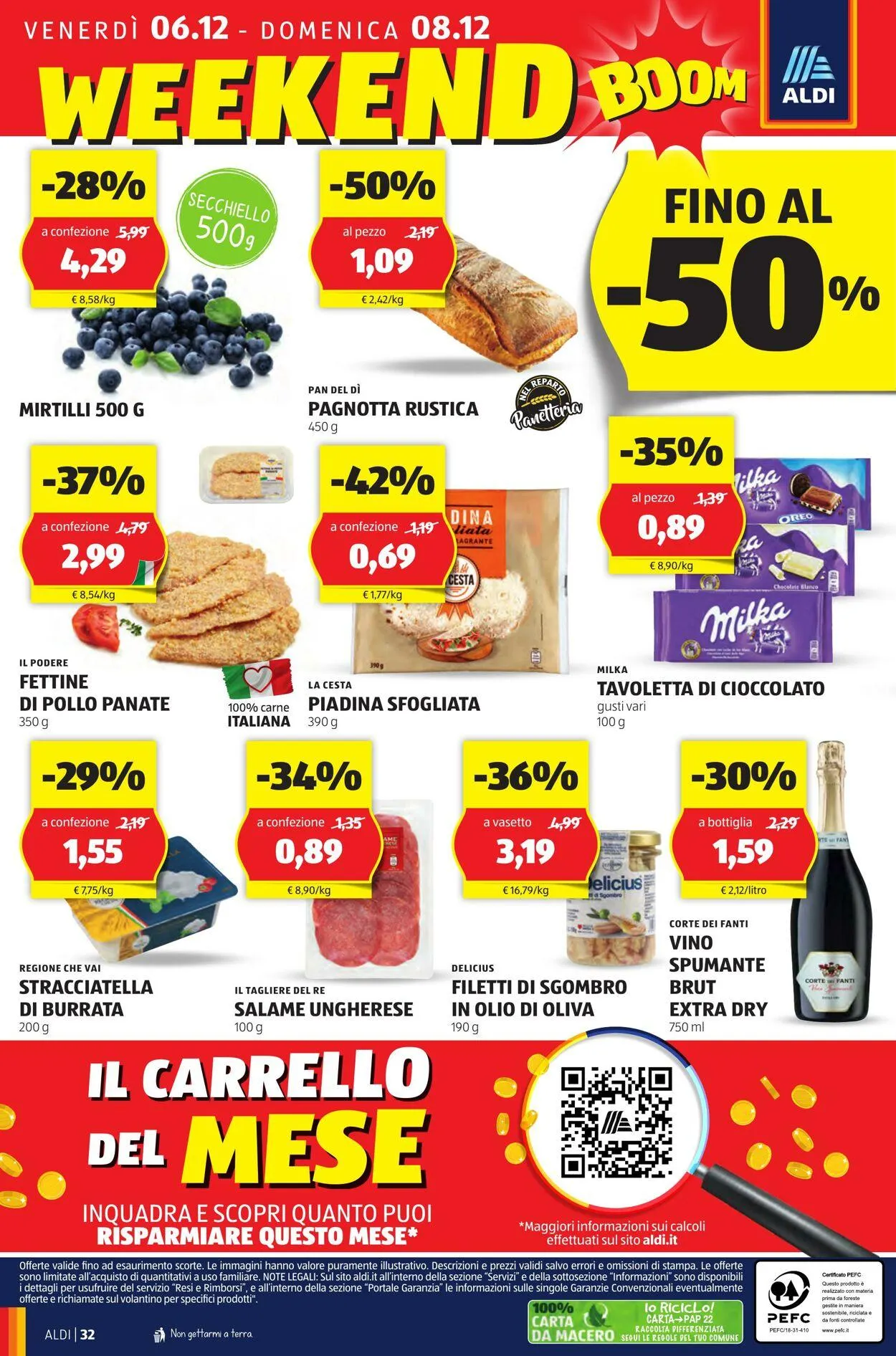 Aldi Volantino attuale da 2 dicembre a 8 dicembre di 2024 - Pagina del volantino 32