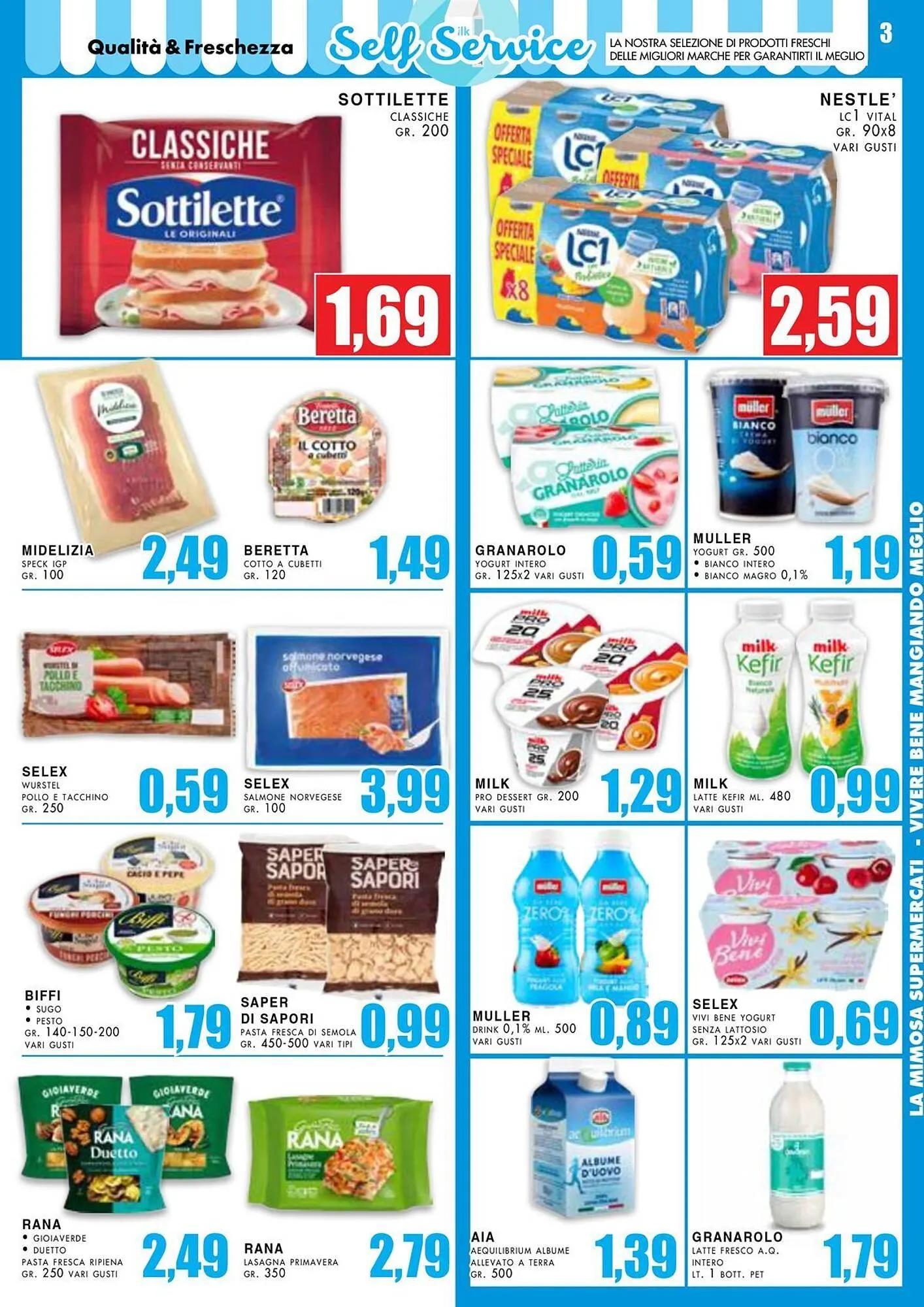 Volantino La Mimosa Supermercati da 13 maggio a 26 maggio di 2024 - Pagina del volantino 3