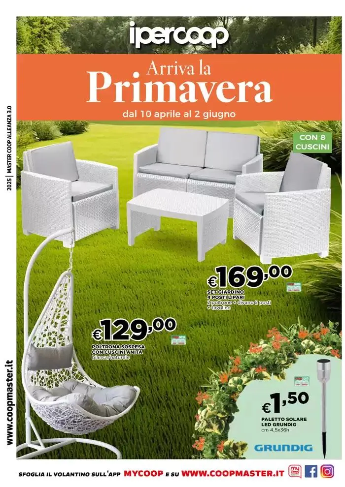 Catalogo Primavera da 10 aprile a 2 giugno di 2025 - Pagina del volantino 1