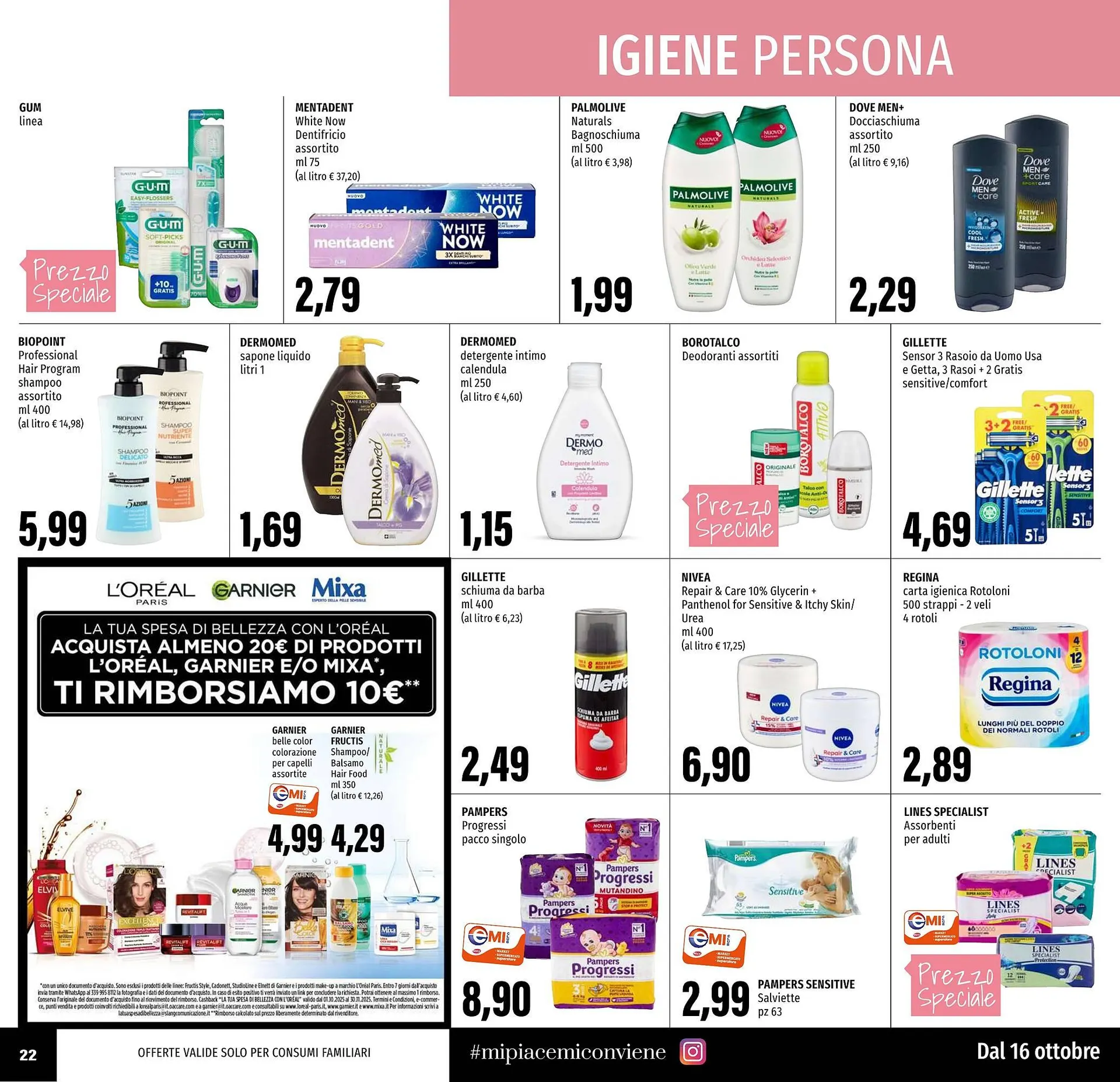 Volantino Emi Supermercati da 16 ottobre a 29 ottobre di 2025 - Pagina del volantino 22