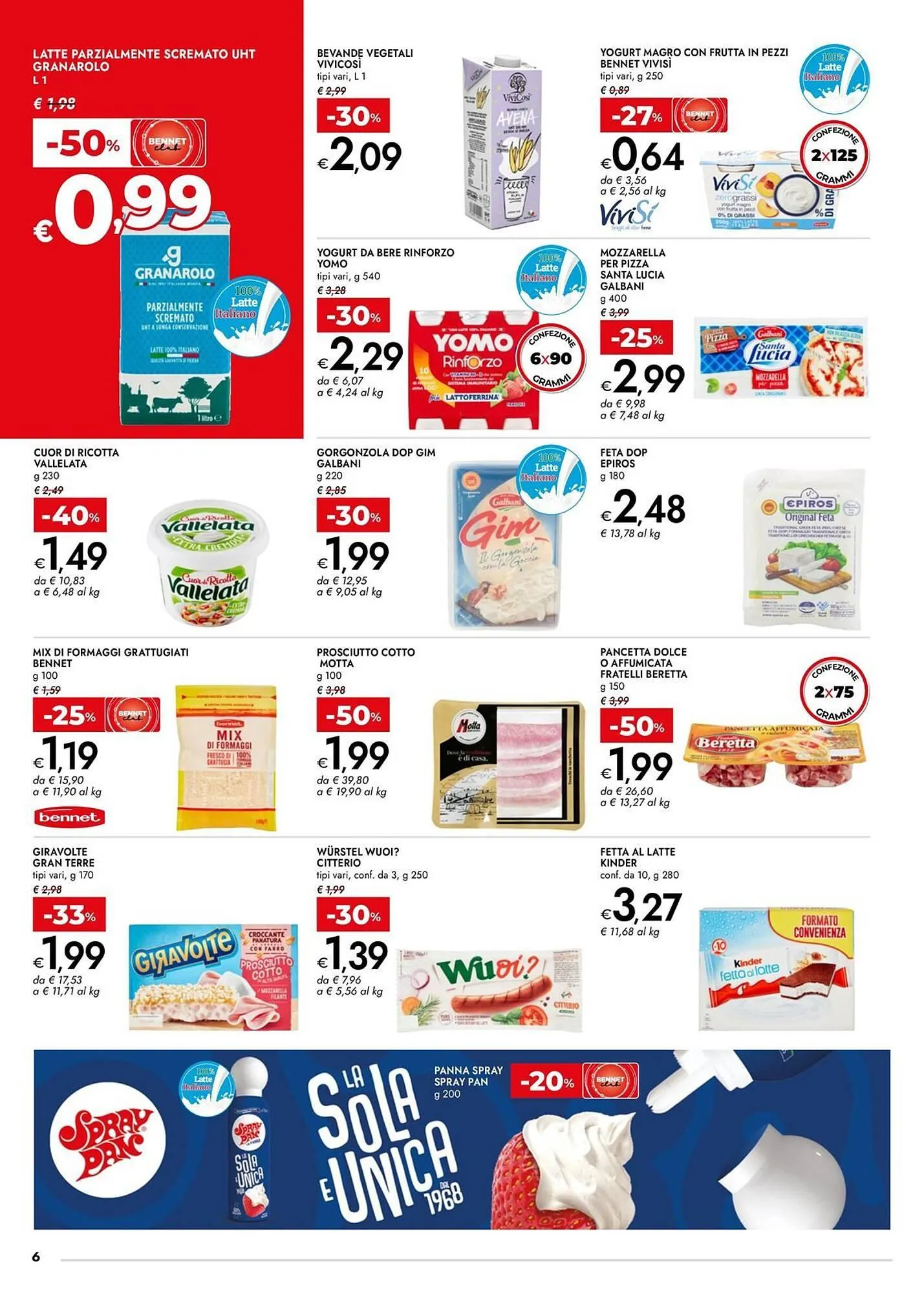 Volantino Bennet da 22 aprile a 7 maggio di 2025 - Pagina del volantino 6