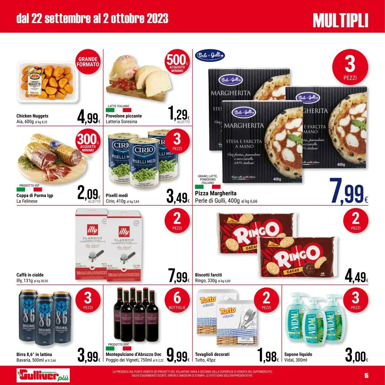 Gulliver da 22 settembre a 2 ottobre di 2023 - Pagina del volantino 15