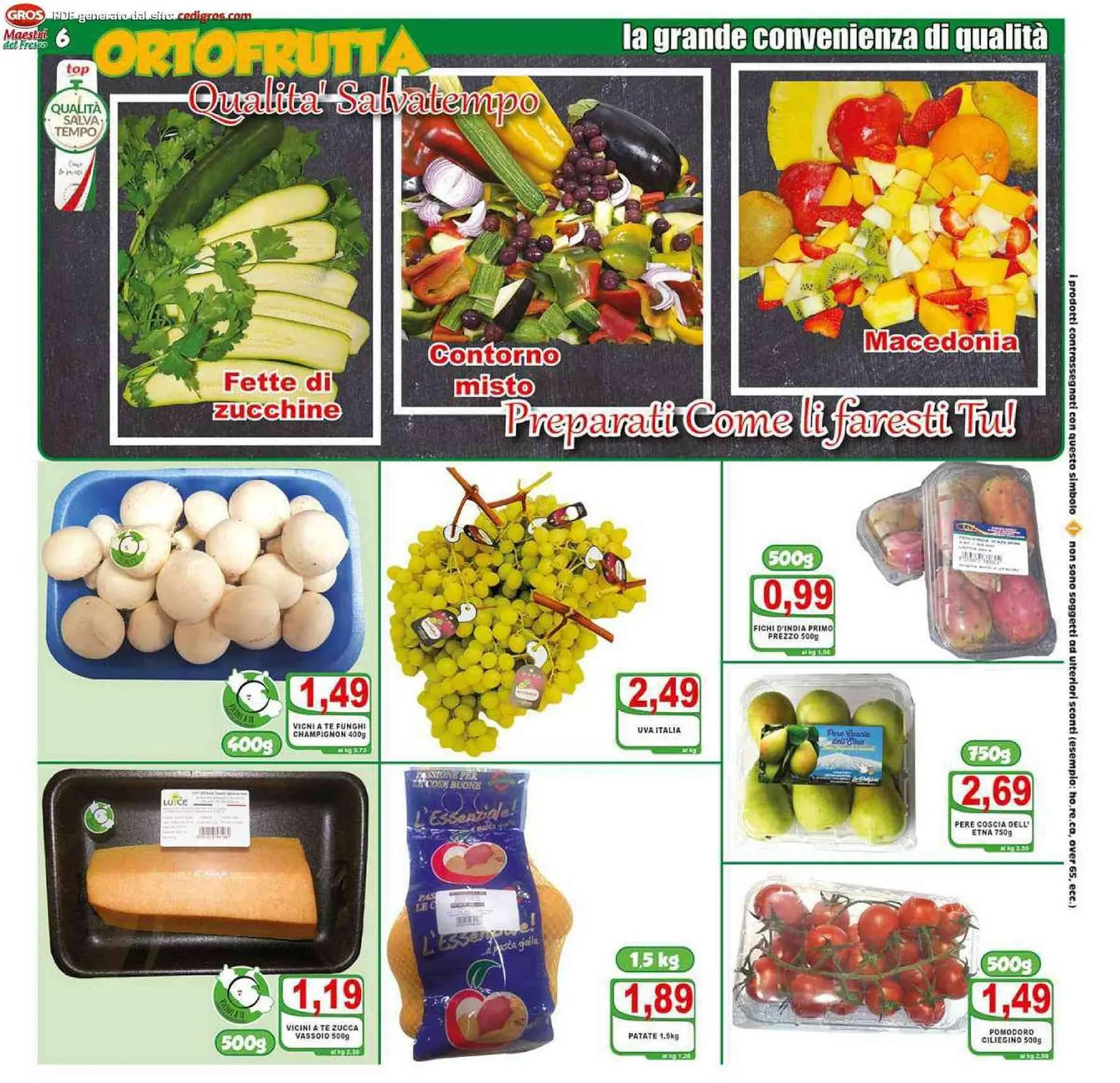 Volantino Top Supermercati da 1 settembre a 12 settembre di 2023 - Pagina del volantino 6