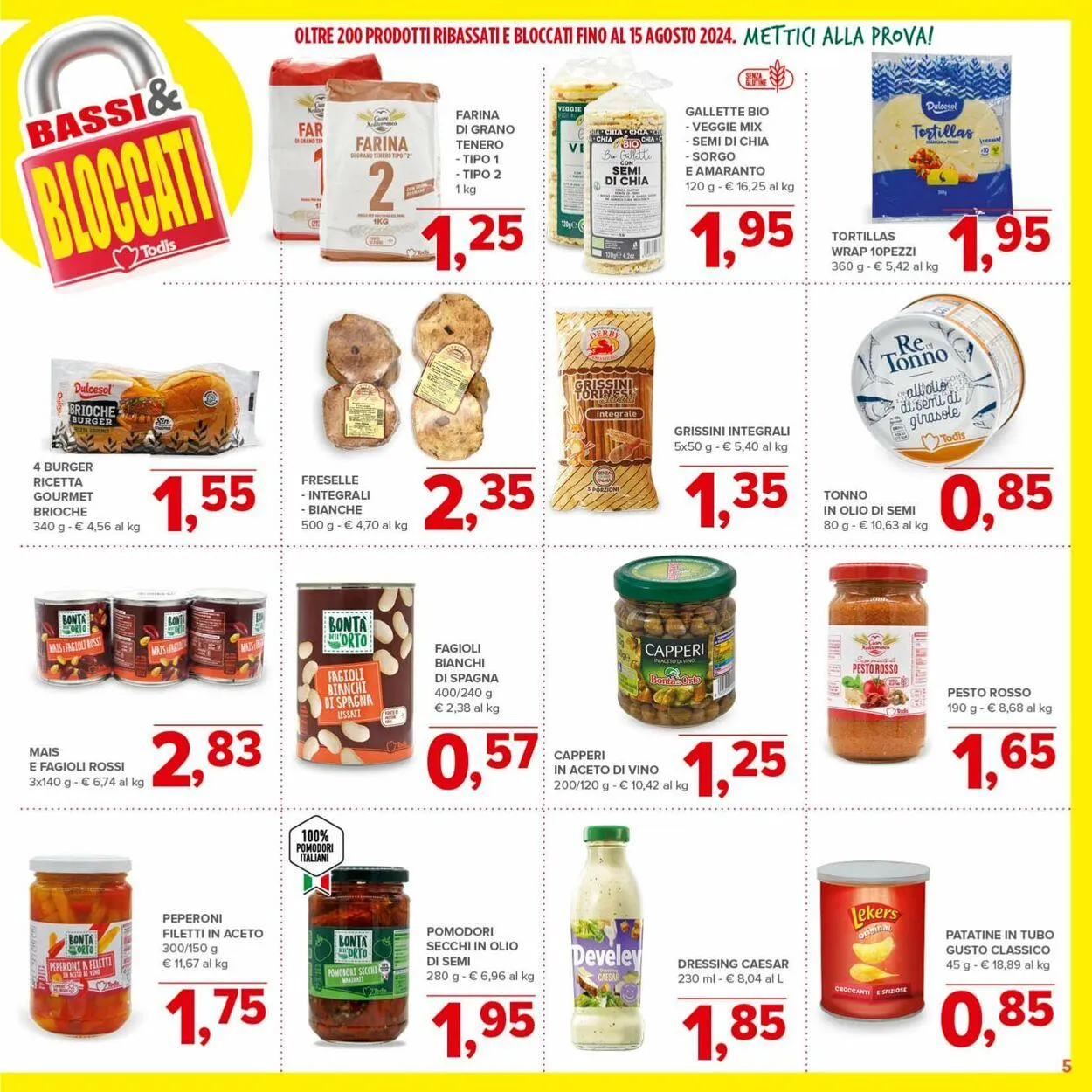 Todis Volantino attuale da 24 luglio a 7 agosto di 2024 - Pagina del volantino 5