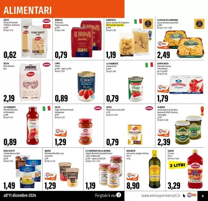 OFFERTISSIME da 28 novembre a 11 dicembre di 2024 - Pagina del volantino 9