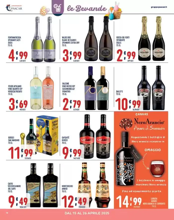 Buona Pasqua da 15 aprile a 26 aprile di 2025 - Pagina del volantino 14