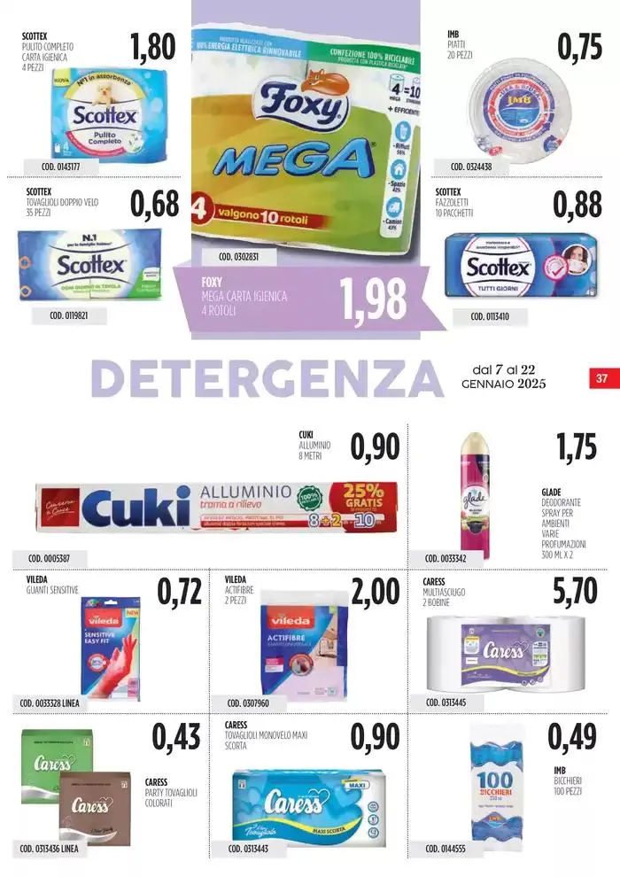 Offerte Carico Cash&Carry da 7 gennaio a 22 gennaio di 2025 - Pagina del volantino 37