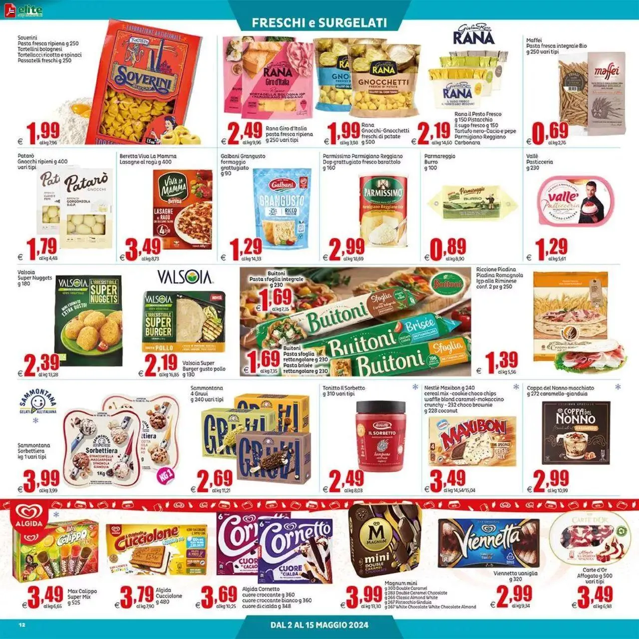 Volantino Elite Supermercati da 2 maggio a 15 maggio di 2024 - Pagina del volantino 12