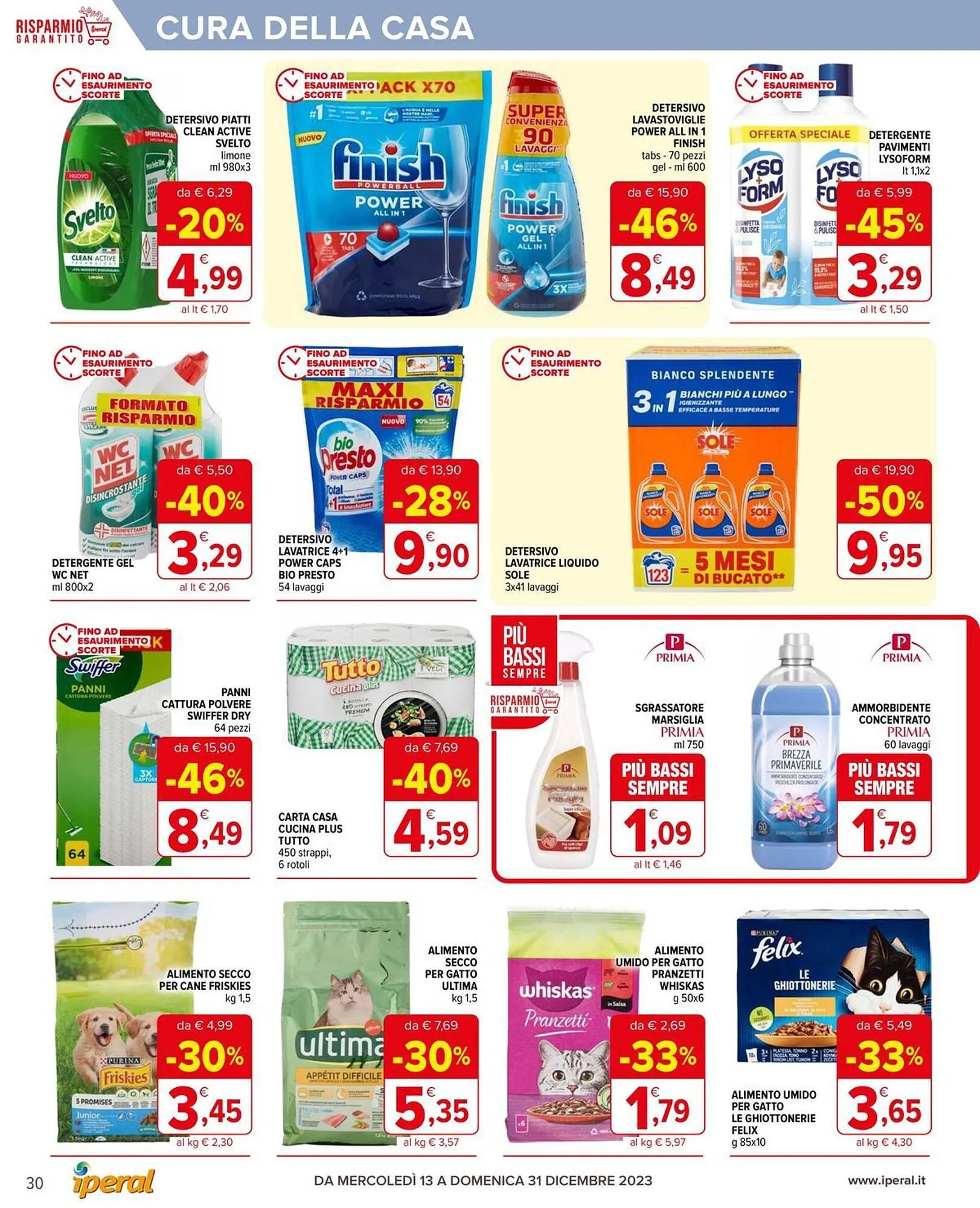 Volantino Iperal da 13 dicembre a 31 dicembre di 2023 - Pagina del volantino 30