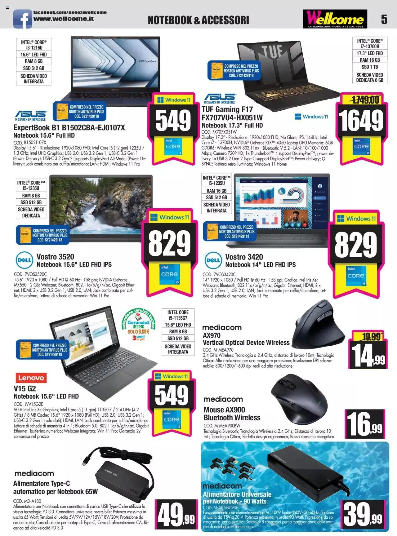 Volantino Wellcome da 25 luglio a 11 settembre di 2023 - Pagina del volantino 5