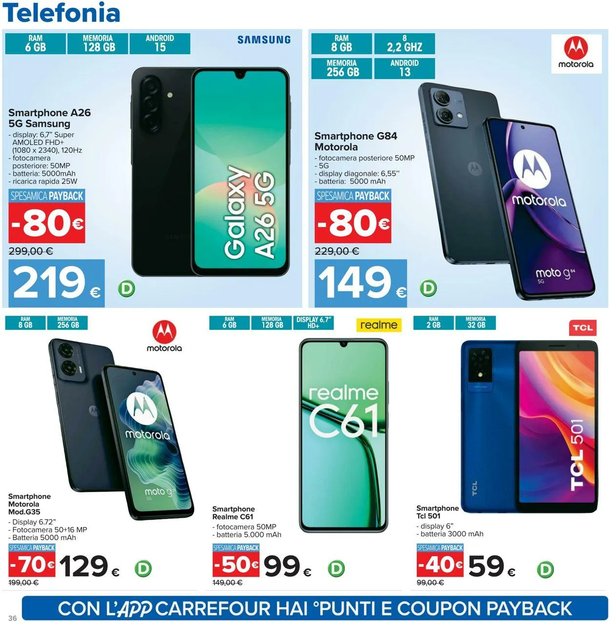 Carrefour Volantino attuale da 23 ottobre a 6 novembre di 2025 - Pagina del volantino 36