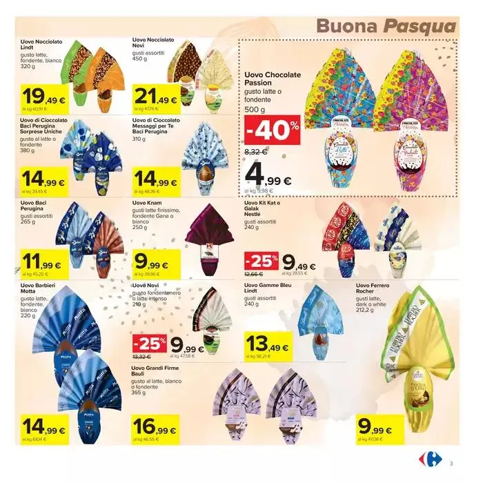 Sconti di pasqua da 8 aprile a 21 aprile di 2025 - Pagina del volantino 3