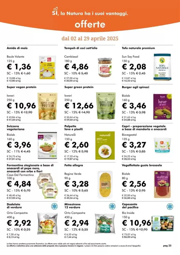 Offerte Aprile 2025 da 1 aprile a 30 aprile di 2025 - Pagina del volantino 25