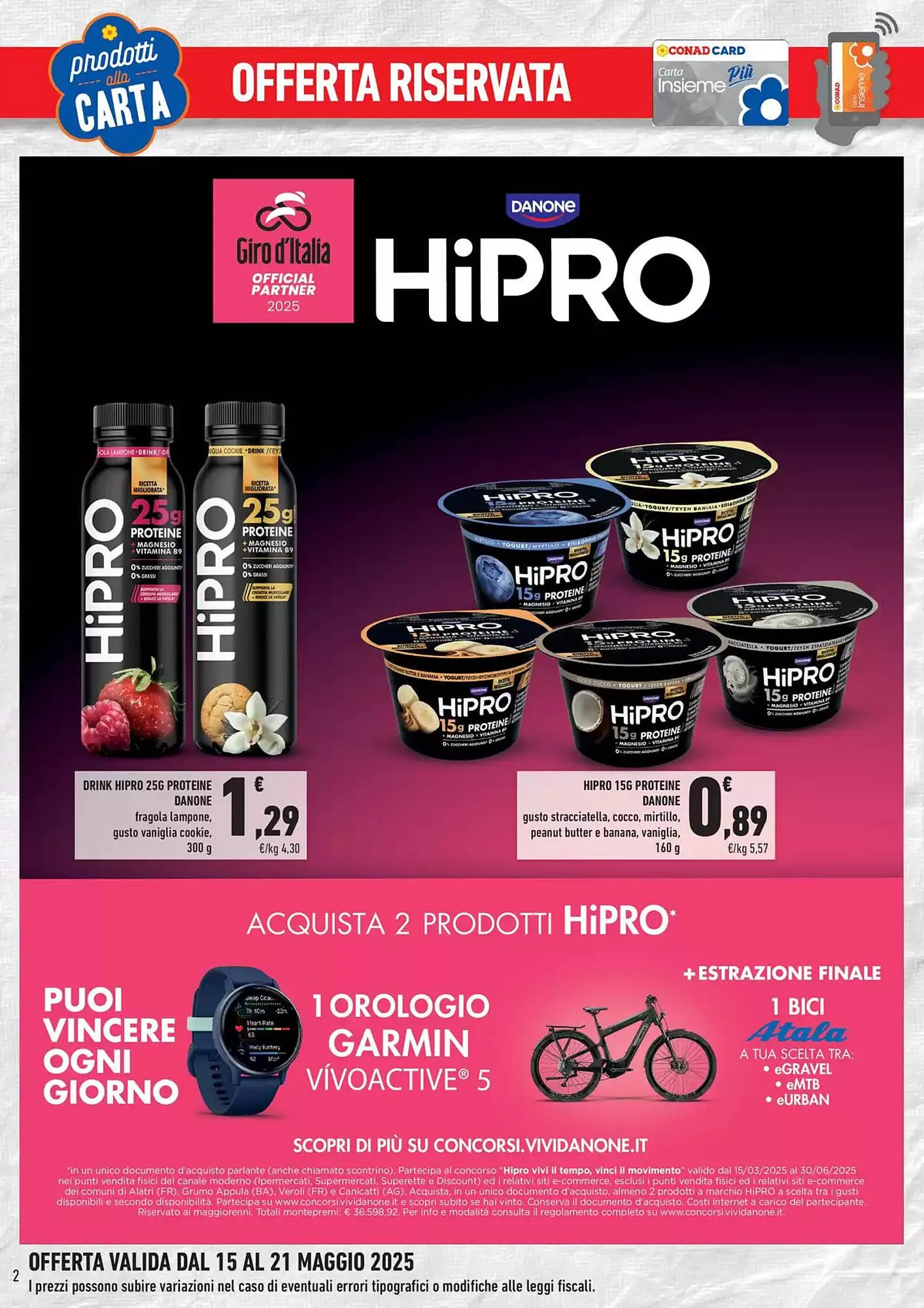 Volantino Conad da 15 maggio a 21 maggio di 2025 - Pagina del volantino 2