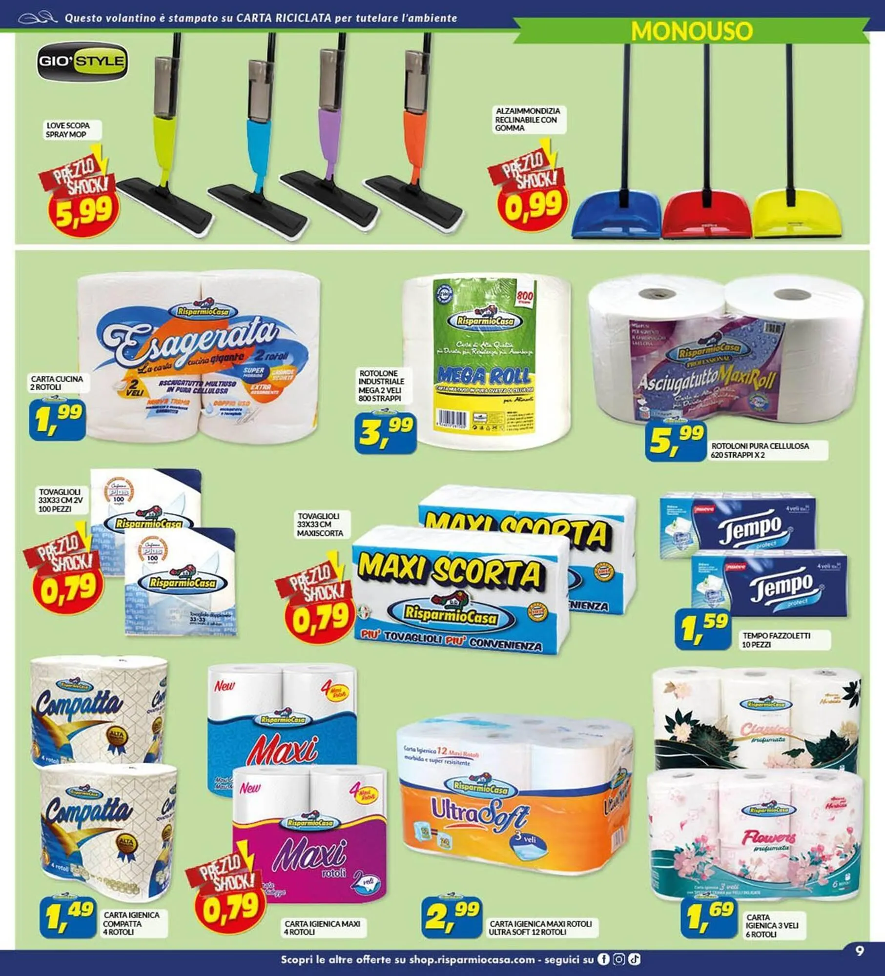 Volantino Risparmio Casa da 22 febbraio a 10 marzo di 2024 - Pagina del volantino 9