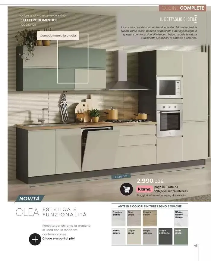 Speciale cucine 2025 da 3 marzo a 31 dicembre di 2025 - Pagina del volantino 43