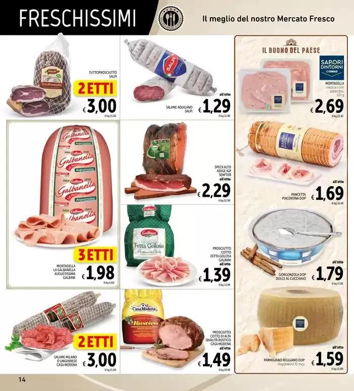 Sottocosto da 15 novembre a 24 novembre di 2024 - Pagina del volantino 14