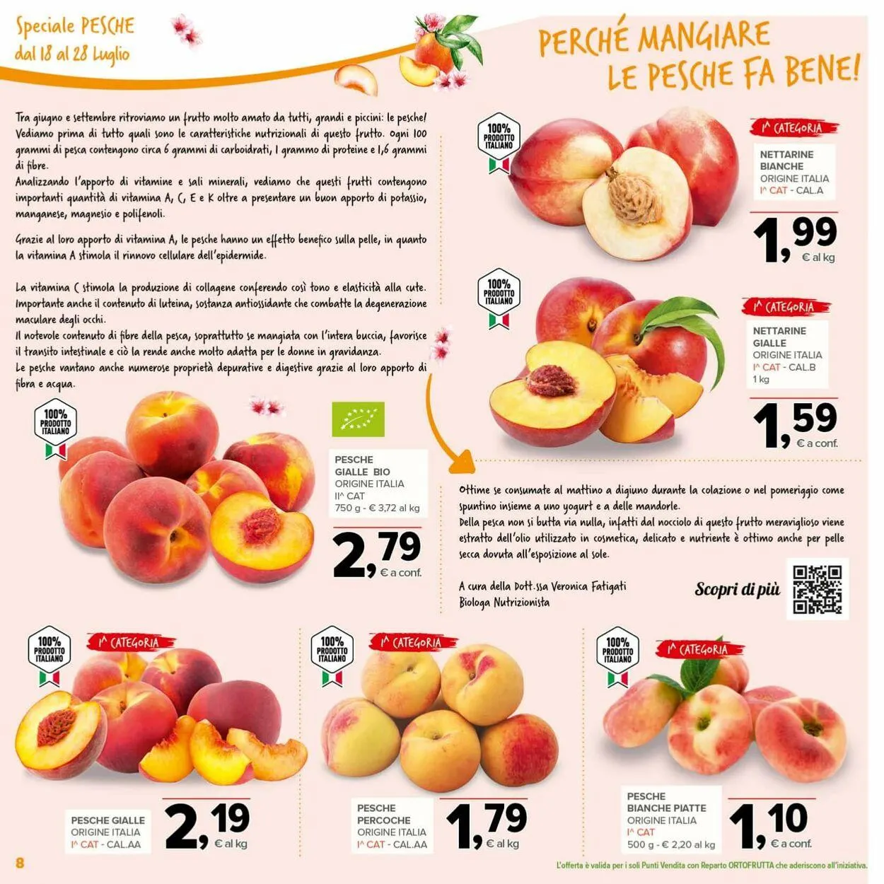 Todis Volantino attuale da 24 luglio a 7 agosto di 2024 - Pagina del volantino 8
