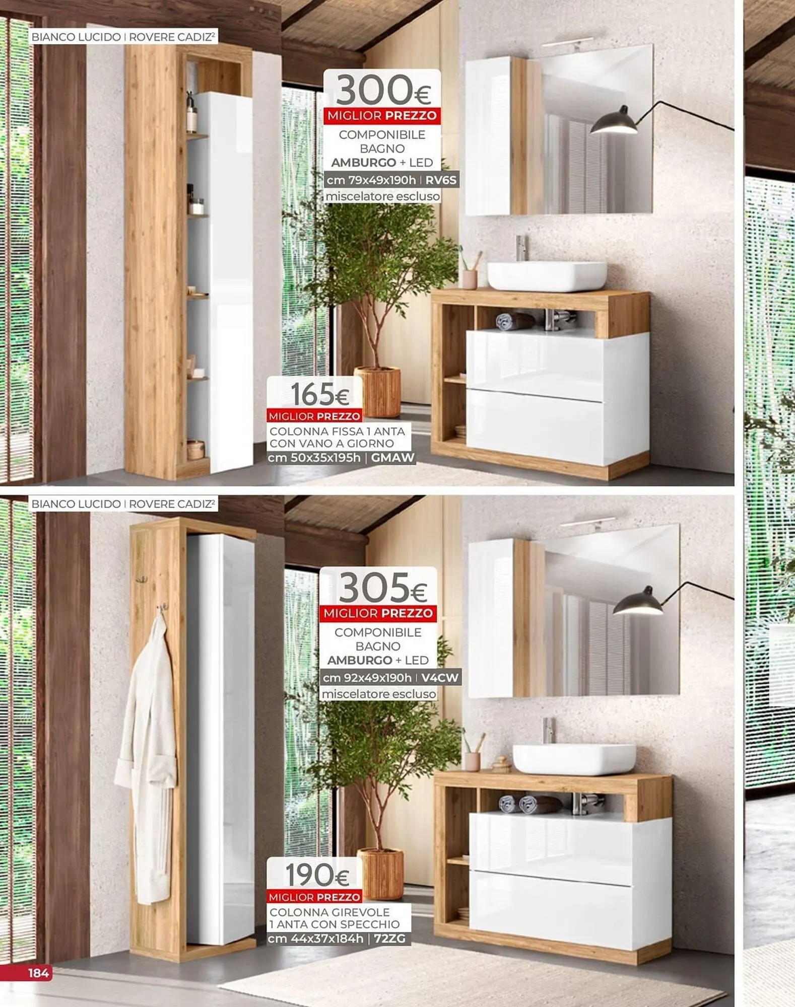 volantino Mondo Convenienza da 1 settembre a 31 dicembre di 2025 - Pagina del volantino 186