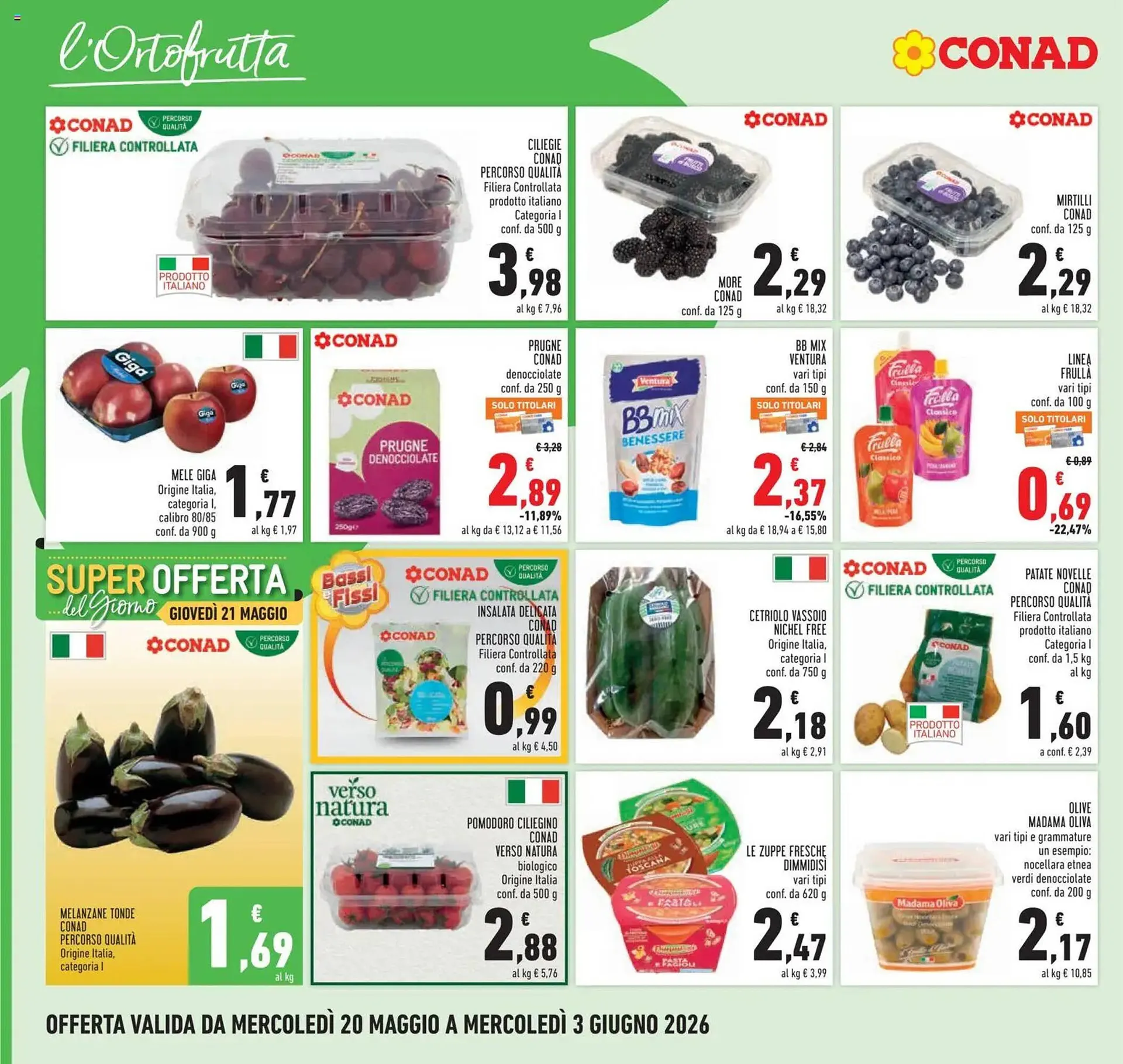 Volantino Conad da 20 maggio a 3 giugno di 2026 - Pagina del volantino 8