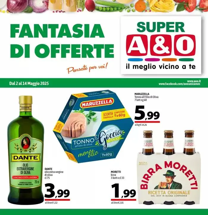 FANTASIA DI OFFERTE da 2 maggio a 14 maggio di 2025 - Pagina del volantino 1