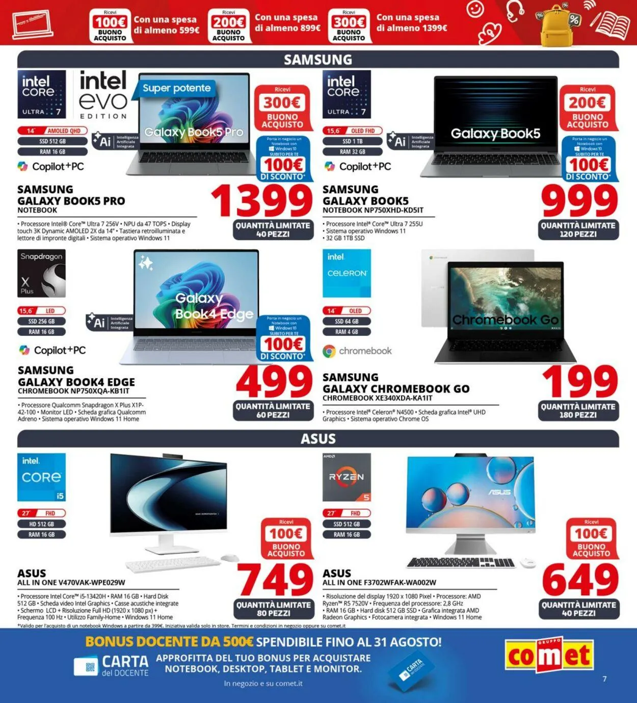 Comet Volantino attuale da 22 agosto a 11 settembre di 2025 - Pagina del volantino 7