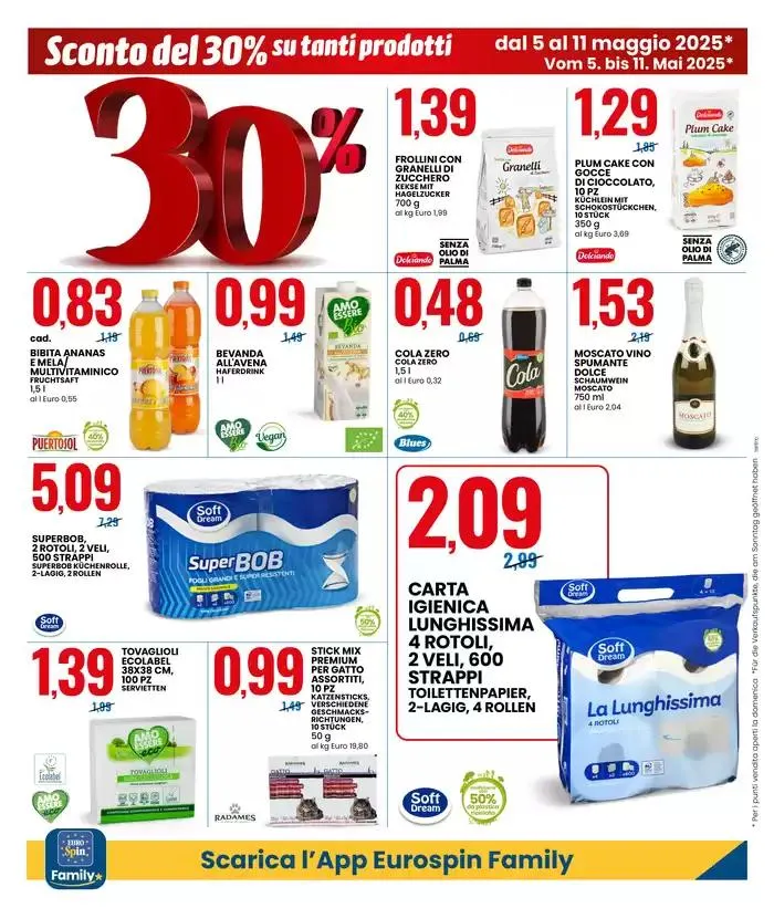 Sconto del 30% da 5 maggio a 13 maggio di 2025 - Pagina del volantino 4